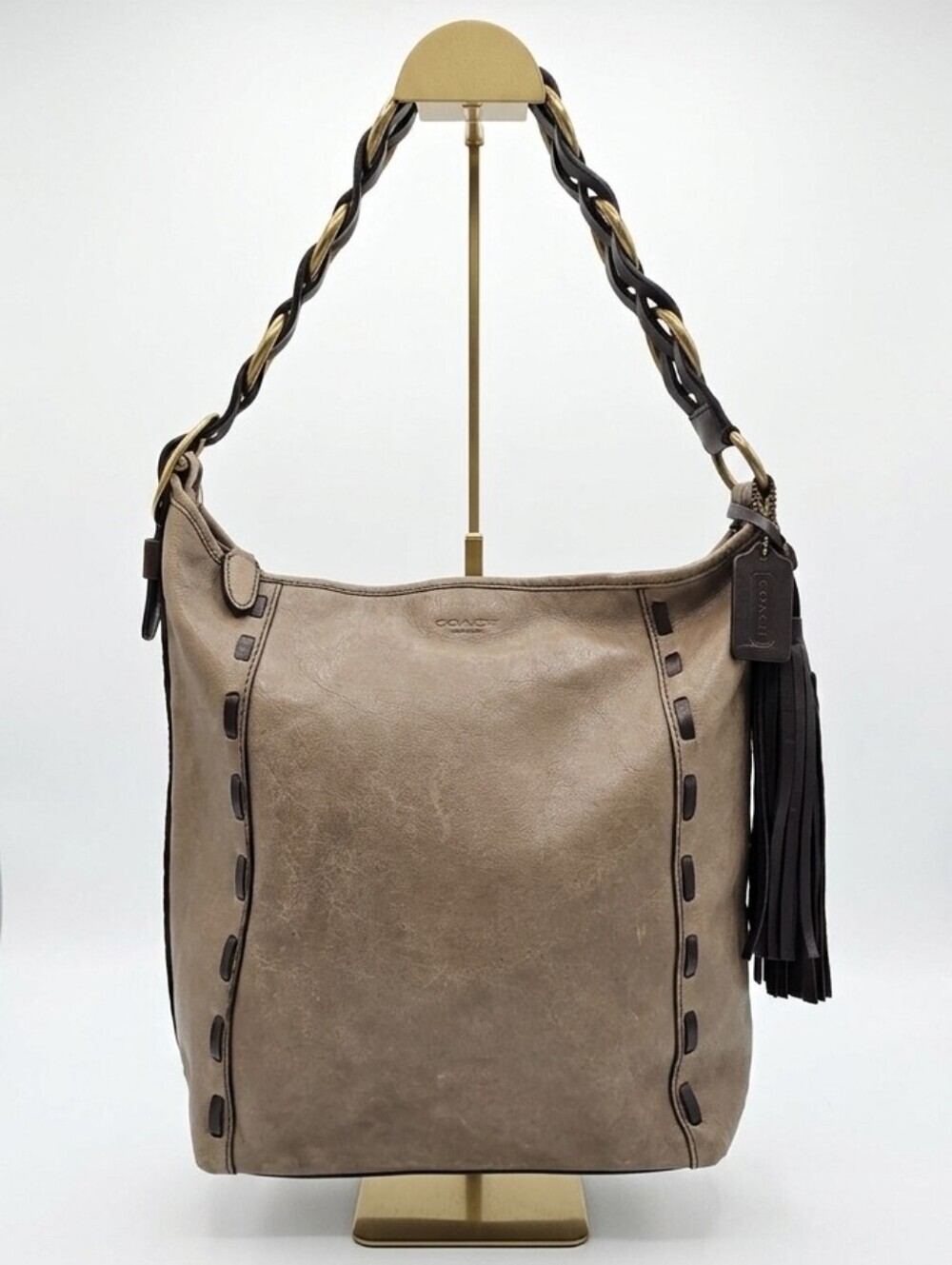 ​COACH 2012 Pinnacle Legacy Bohemian Leather Duffle 19904